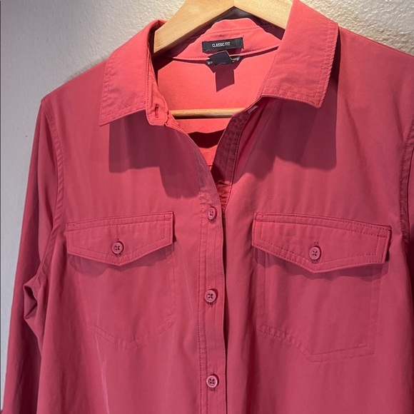 Eddie Bauer Women's Departure Stretch Moisture Wicking Long Sleeve Shirt UPF 50 - Picture 6 of 9